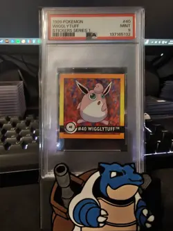 1999 Pokemon Artbox Sticker Series 1 Wigglytuff-PSA 9 - Image 1