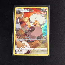 Pokemon TCG Rockruff SWSH12: Silver Tempest Trainer Gallery TG07/TG30 Ultra Rare - Image 1