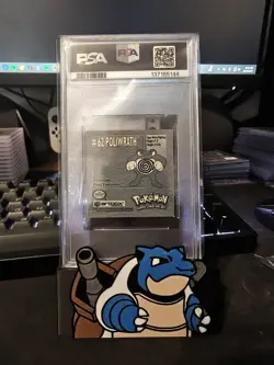 1999 Pokemon Artbox Sticker Series 1 Poliwrath- PSA 9 - Image 2