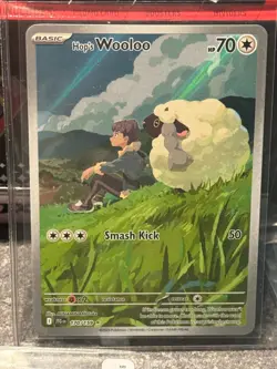 Hop's Wooloo 170/159 Pokemon TCG Scarlet & Violet: Journey Together NM - Image 2