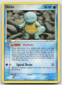 Ditto 64/113 Common Delta Species Pokemon MP - Image 1