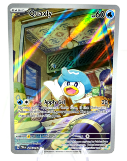 Quaxly 206/193 - Paldea Evolved - Illustration Rare - Pokemon - NM - Image 1