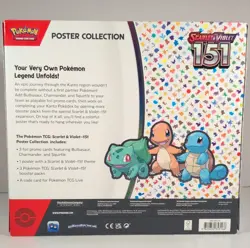 Pokemon Scarlet & Violet 151 Poster Collection Box Sealed 2023 English 290-85316 - Image 2