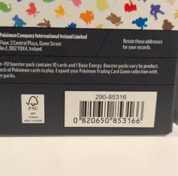 Pokemon Scarlet & Violet 151 Poster Collection Box Sealed 2023 English 290-85316 - Image 3