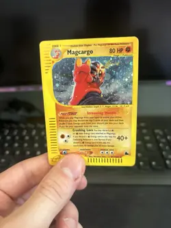 Magcargo H17/H32 Skyridge E Reader Pokemon Card Rare Holo, LP+ - Image 1