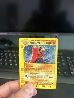 Magcargo H17/H32 Skyridge E Reader Pokemon Card Rare Holo, LP+ - Image 2