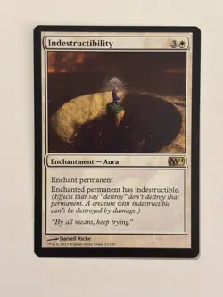 Magic: The Gathering Enchantment Indestructibility Rare MTG - Image 1