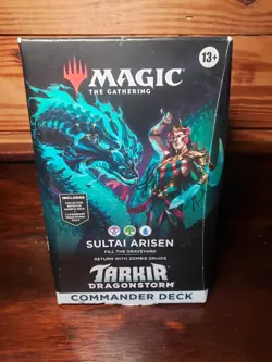 MTG TARKIR DRAGONSTORM COMMANDER DECK Sultai Arisen Sealed New BOX - Image 1