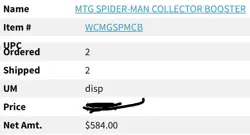 Magic The Gathering Marvel's Spider-Man Collector Booster Box - PRESALE - SEALED - Image 2