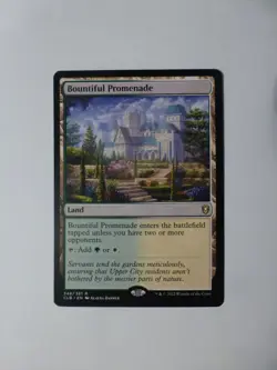 MtG Commander Legends 2 Bountiful Promenade M/NM Flat Ship VCT123874 - Image 1