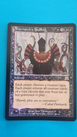 MTG: Magic the Gathering - Onslaught Expansion: PATRIARCH'S BIDDING foil - Image 1