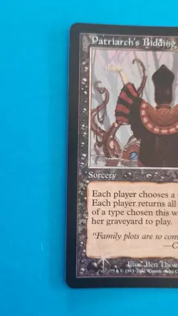 MTG: Magic the Gathering - Onslaught Expansion: PATRIARCH'S BIDDING foil - Image 3