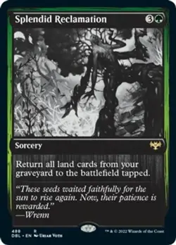 1x Splendid Reclamation NM-Mint, English Innistrad: Double Feature MTG Magic - Image 1