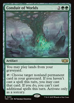 1x Conduit of Worlds NM-Mint, English Commander: Tarkir: Dragonstorm MTG Magic - Image 1