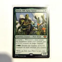 Bristly Bill, Spine Sower Near Mint, English Outlaws of Thunder Junction MTG Mag - Image 1