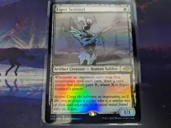 G2U MTG Magic The Gathering FOIL Esper Sentinel Showcase MH2 - Image 1