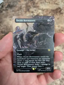 Orcish Bowmasters (Borderless) #433 Lord of the Rings LTR Magic MTG Non-Foil - Image 1