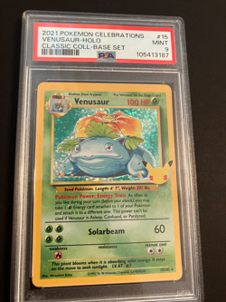 🔥🔥🔥 PSA 9 Venusaur Celebrations Collection Holo 15/102 - Pokemon English - Image 1