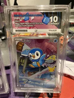 Pokemon First Partner Sequential Promo Turtwig Chimchar Piplup Ace 10’s - Image 4