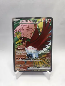 Pokemon Ethan's Ho-Oh ex (209/256) Destined Rivals NM HOLO - Image 1