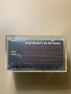 Pokemon Team Rocket Booster Box Factory Sealed With Acrylic Case - Image 3