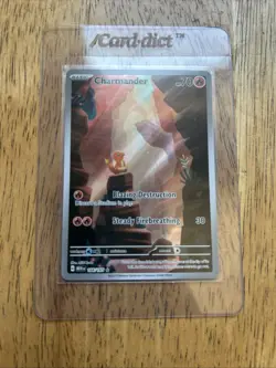 Pokemon TCG - Charmander 168/165 SV: Scarlet & Violet 151 Illustration Rare Holo - Image 1