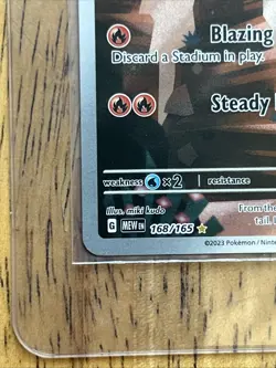 Pokemon TCG - Charmander 168/165 SV: Scarlet & Violet 151 Illustration Rare Holo - Image 3
