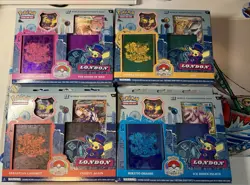 Pokemon World Championships London 2022 Pin Deck Set of 4 Sealed New Mew Pikachu - Image 1
