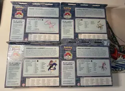 Pokemon World Championships London 2022 Pin Deck Set of 4 Sealed New Mew Pikachu - Image 2