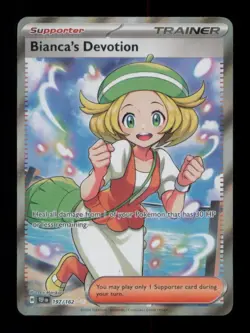 BIANCA'S DEVOTION ULTRA RARE 197/162 NM POKEMON - Image 1