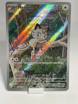 Pokemon TCG Meowth 106/094 Phantasms Flames Mint/Nearmint - Image 1