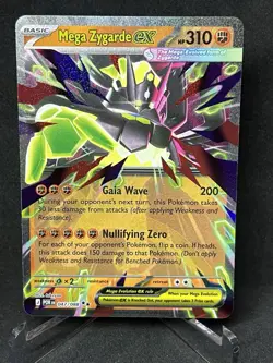 Pokemon Mega Zygarde ex 047/088 Perfect Order Near Mint - Image 1