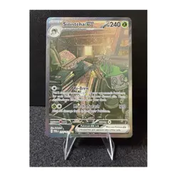 Pokemon Sinistcha ex 210/167 Sv06 Special Illustration Rare Stage 1 240 HP Holo - Image 1