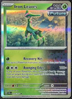 Iron Leaves 019/167 Rare Holo - Twilight Masquerade - Pokemon - NM - Image 1