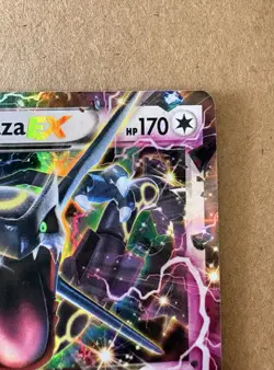 Rayquaza EX (Shiny) XY69 XY Promo Holo (MP) Moderately played - Image 2