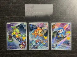 Pokemon First Partner Illustration Series 1 Gen 4 Sinnoh Starters - NM - Image 1