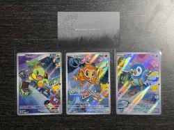 Pokemon First Partner Illustration Series 1 Gen 4 Sinnoh Starters - NM - Image 3
