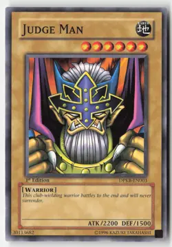 Yugioh - Judge Man DPKB-EN003 1st Edition - Duelist Pack: Kaiba - Image 1
