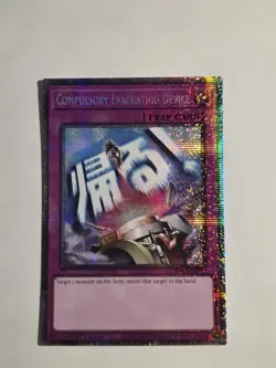 YuGiOh! RA05-EN125 Compulsory Evacuation Device STAMPED Starlight RARITY 5 - Image 1