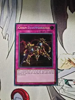 Chain Disappearance LCKC-EN094 Secret Rare 1st Edition NM/LP Condition - Image 1