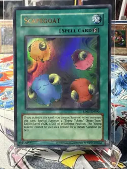 Yugioh Scapegoat RP01-EN090 Ultra Rare NM 2024 Reprint - Image 1