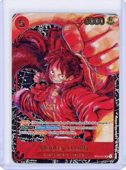 Monkey D Luffy ST01-012 Awakening of the New Era OP05 Alt Art One Piece Read - Image 1