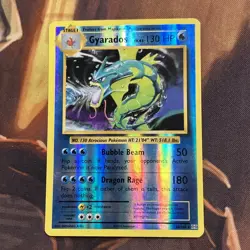 Gyarados Reverse Holo Card 34/108 Pokemon TCG Cards - Image 1
