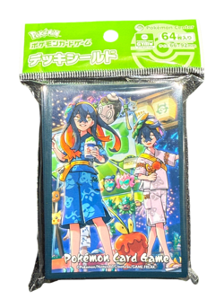Kieran and Carmine Festival Card Sleeves 64ct Pokemon Center Japan US SELLER - Image 1