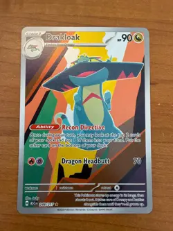 Drakloak 248/217 Illustration Rare Ascended Heroes Pokemon Card Near Mint - Image 1