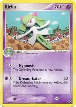 Pokemon Card - Power Keepers 31/108 - KIRLIA (uncommon) - NM - Image 1