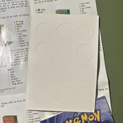 Pokemon TCG Jungle Power Reserve EMPTY Deck Box, Rulebook, Card List - Image 5