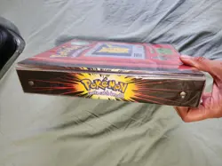 Vintage Pokemon 3 Ring Binder Pokedex Pikachu W/ cards topps mewtwo strikes back - Image 2