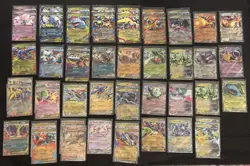Pokemon TCG DOUBLE RARE EX CARDS NEAR MINT ALL ENGLISH BULK TOTAL OF 51 EX CARDS - Image 1