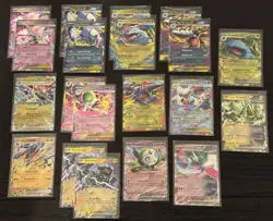 Pokemon TCG DOUBLE RARE EX CARDS NEAR MINT ALL ENGLISH BULK TOTAL OF 51 EX CARDS - Image 3
